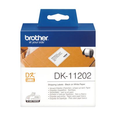 Vente BROTHER P-TOUCH DK-11202 die-cut mailing label 62x100mm 300 Brother au meilleur prix - visuel 2