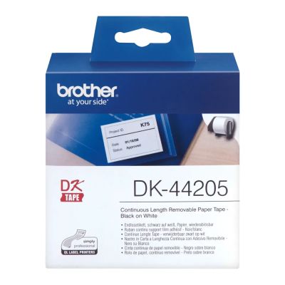 Achat BROTHER P-TOUCH DK-44205 removable blanc thermal sur hello RSE - visuel 3