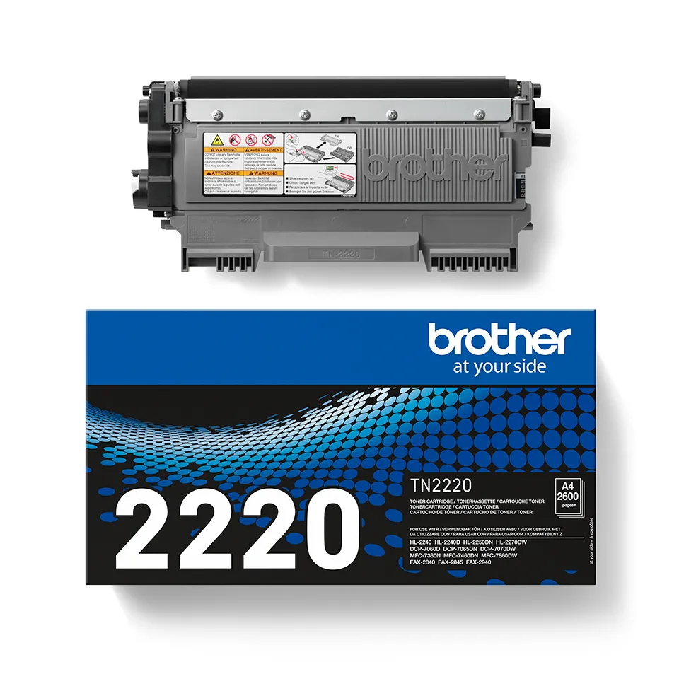 Vente BROTHER TN-2220 toner noir haute capacité 2.600 pages Brother au meilleur prix - visuel 6