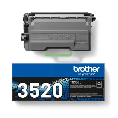 TN-3520 - Cartouche de toner Brother originale à très haut rendement – Noir - Toner - visuel 2