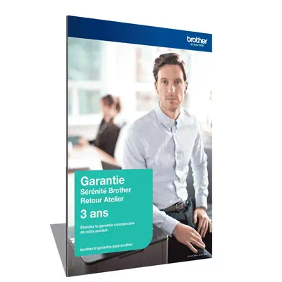 Extension Garantie Plus Sérénité Brother - Retour Atelier - 3 ans - GSER3RAB - Services et support pour imprimante - visuel 1