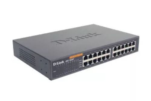 Revendeur officiel D-LINK 24Port Fast Ethernet Switch RJ45 10/100Mbps Rackable Non