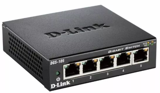 Vente Switchs et Hubs D-LINK 5-port 10/100/1000Mbps Gigabit Ethernet Switch sur hello RSE