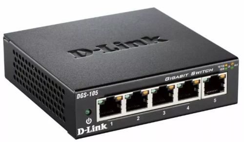 Vente Switchs et Hubs D-LINK 5-port 10/100/1000Mbps Gigabit Ethernet Switch