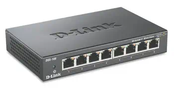 D-Link DGS-108 Noir comparaison