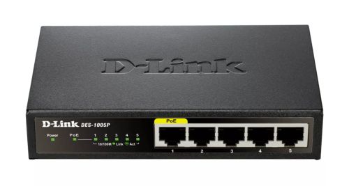 Revendeur officiel D-LINK Switch metallique Fast Ethernet non manageable 5 ports