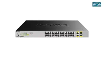 Revendeur officiel Switchs et Hubs D-LINK 26-Port Layer2 PoE+ Gigabit Switch