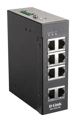 D-LINK 8-Port Unmanaged Layer2 Fast Ethernet Industrial D-Link - visuel 1 - hello RSE - Connectivité Fast Ethernet