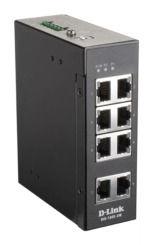 Achat D-LINK 8-Port Unmanaged Layer2 Fast Ethernet Industrial au meilleur prix