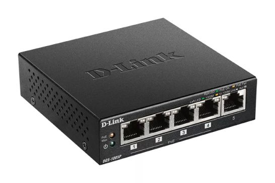 Vente Switchs et Hubs D-LINK 5 ports Gigabit dont 4 ports supportant le PoE - Budget sur hello RSE