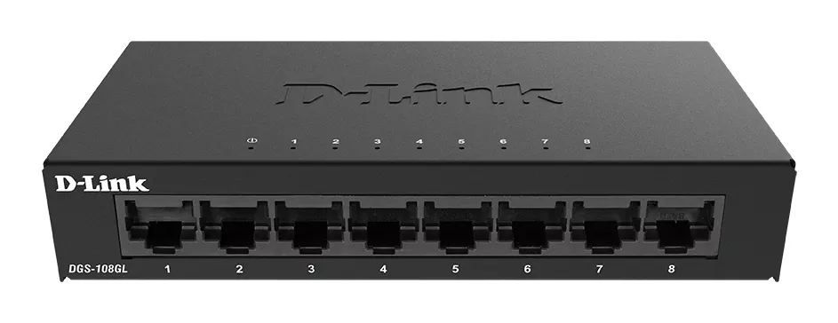 Vente Switchs et Hubs D-LINK 8-Port Layer2 Gigabit Light Switch without IGMP