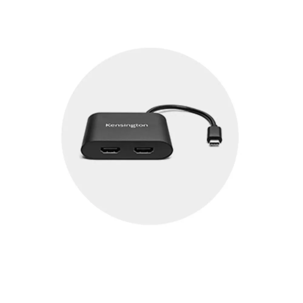 Achat Kensington Adaptateur vidéo USB-C vers double HDMI 1.4 sur hello RSE - visuel 5