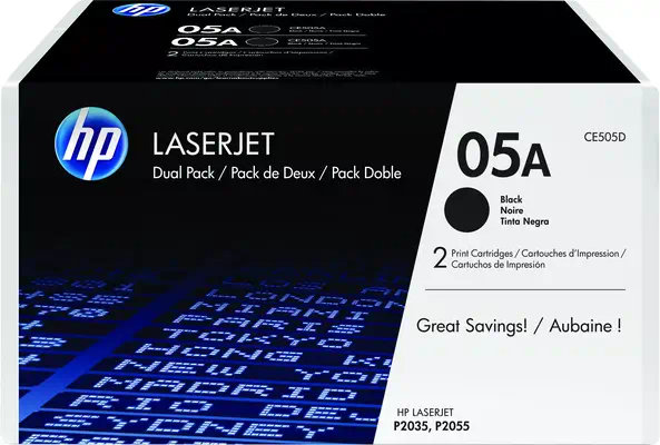 Vente HP 05A original LaserJet Toner cartridge CE505D black au meilleur prix