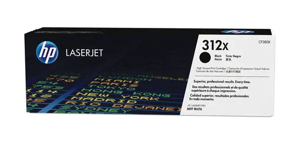 Cartouche HP 312X toner Noir LaserJet à rendement élevé - Toner - visuel 1