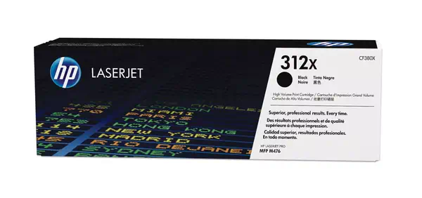 Vente Toner HP 312X original Toner cartridge CF380X black high capacity