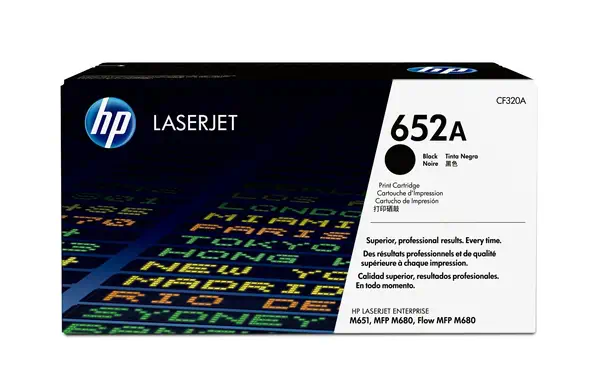 HP 652A toner noir LaserJet authentique - Toner - visuel 1