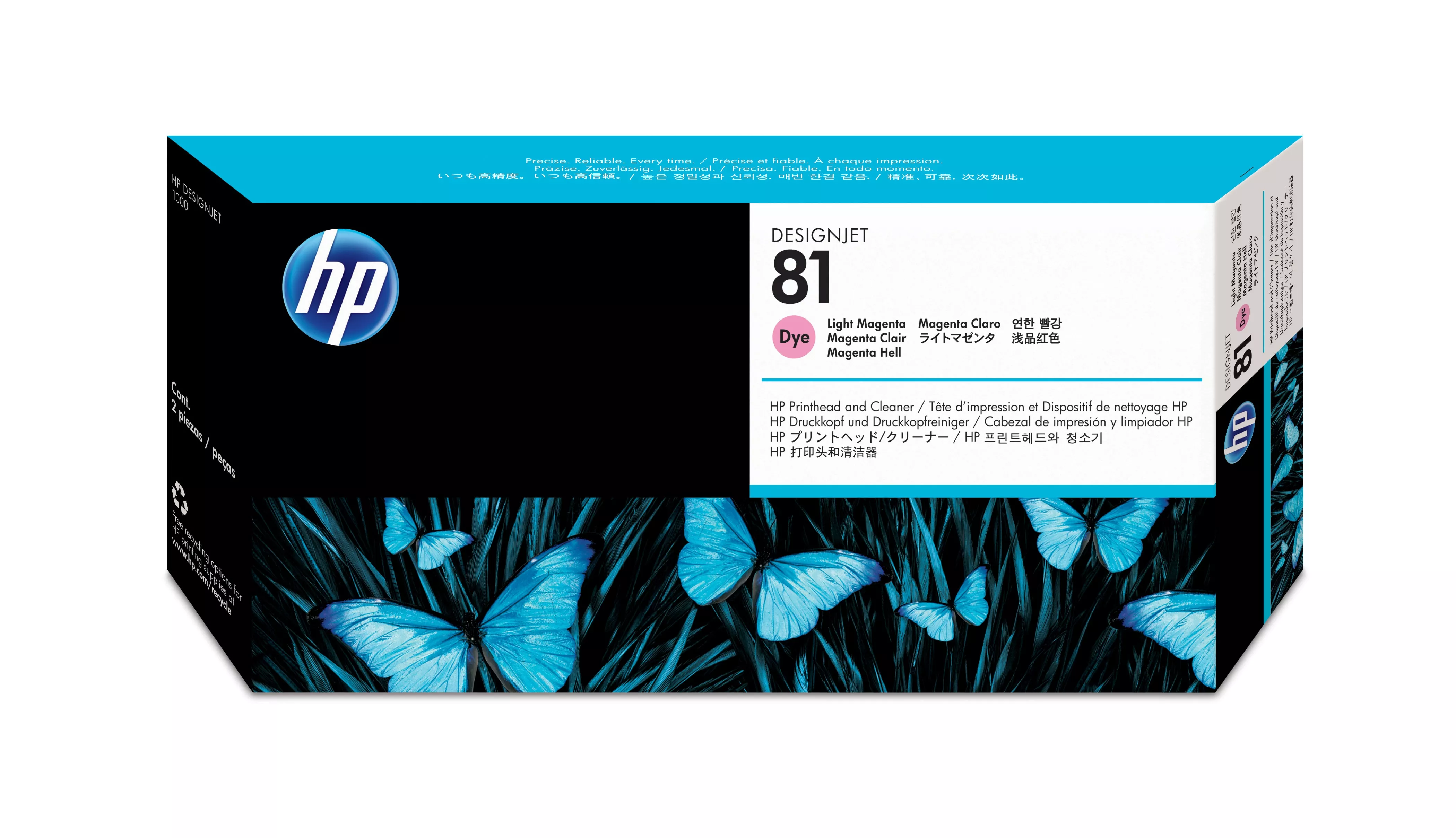 Achat HP 81 original printhead C4955A light magenta standard - 0025184252670