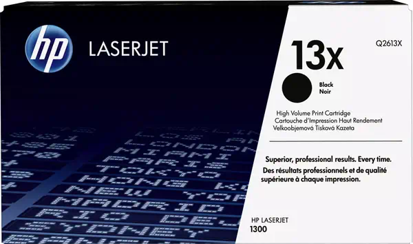 Revendeur officiel HP 13X original LaserJet Toner cartridge Q2613X black high