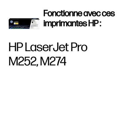 201X toner LaserJet Noir grande capacité authentique - HP - Toner - visuel 2