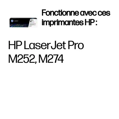 HP 201A toner LaserJet Noir authentique - Toner - visuel 2