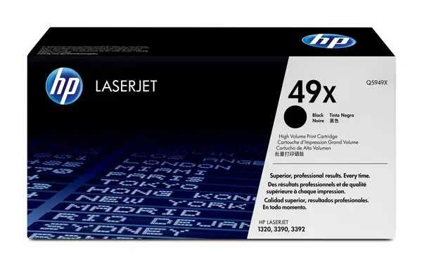 HP 49X toner LaserJet noir grande capacité authentique - Toner - visuel 9