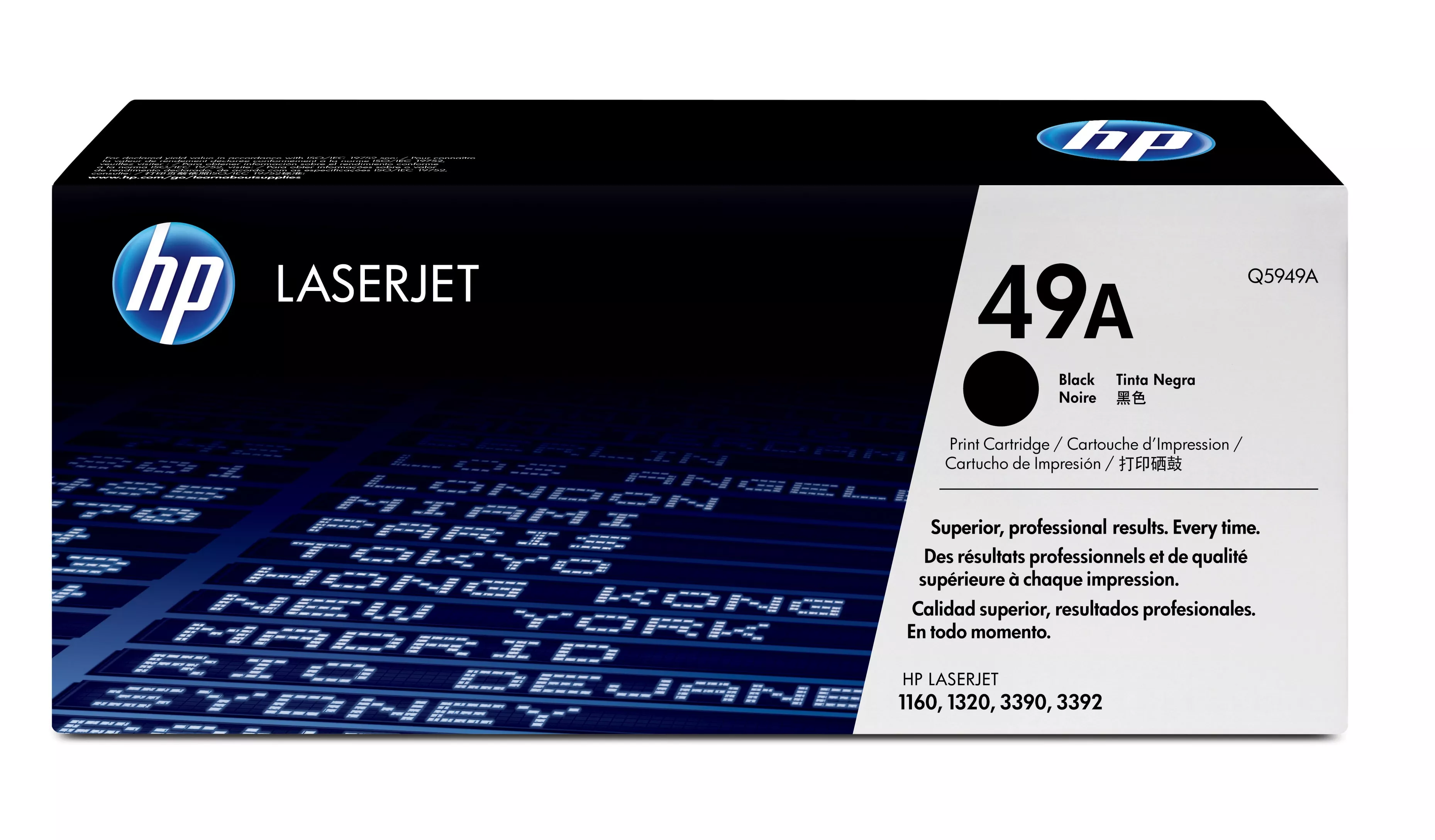 Achat HP 49A original LaserJet Toner cartridge Q5945A black au meilleur prix