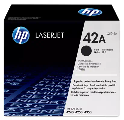 HP 42A toner LaserJet noir authentique - Toner - visuel 9