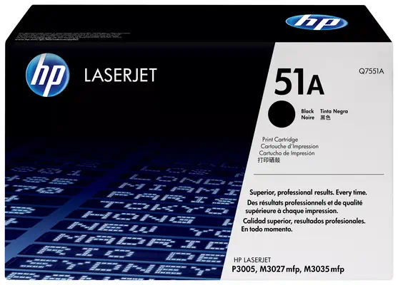 HP 51A toner LaserJet noir authentique HP - visuel 1 - hello RSE - Des résultats remarquables pour des moments décisifs