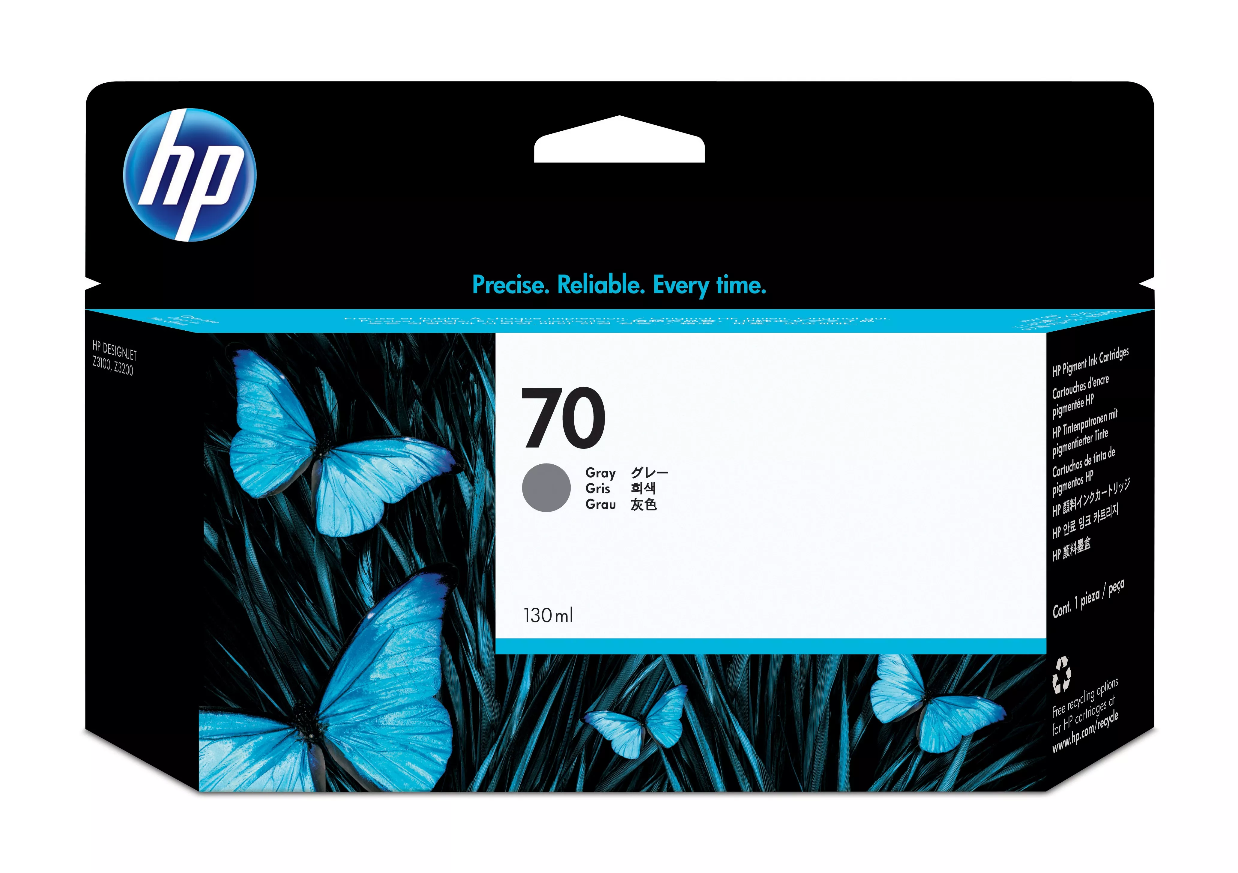Vente Autres consommables HP 70 original Ink cartridge C9450A grey standard capacity