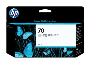 Offre HP 70 cartouche d'encre DesignJet gris clair, 130 ml