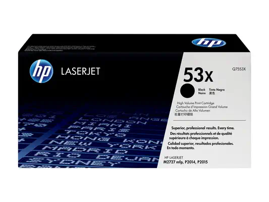 HP 53X toner LaserJet noir grande capacité authentique - Toner - visuel 8
