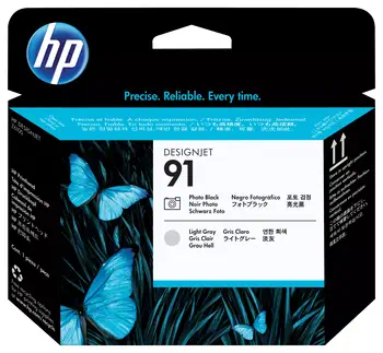 Revendeur officiel Autres consommables HP 91 original printhead C9463A photo black and light grey