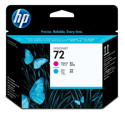 HP 72 tête d'impression cyan et magenta - Autres consommables - visuel 2