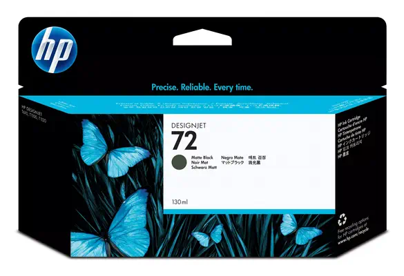 HP 72 cartouche d'encre DesignJet noir mat, 130 ml - Autres consommables - visuel 2