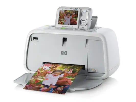 HP Photosmart A444 imprimante photo Jet d'encre 4800 x 1200 DPI 4" x 12" (10x30 cm) - Services et support pour imprimante - visuel 4