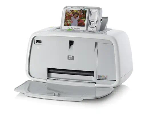 HP Photosmart A444 imprimante photo Jet d'encre 4800 x 1200 DPI 4" x 12" (10x30 cm) - Services et support pour imprimante - visuel 3