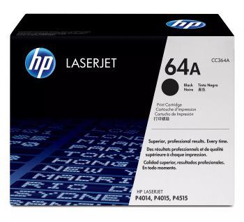 Achat HP 64A original LaserJet Toner cartridge CC364A black standard au meilleur prix