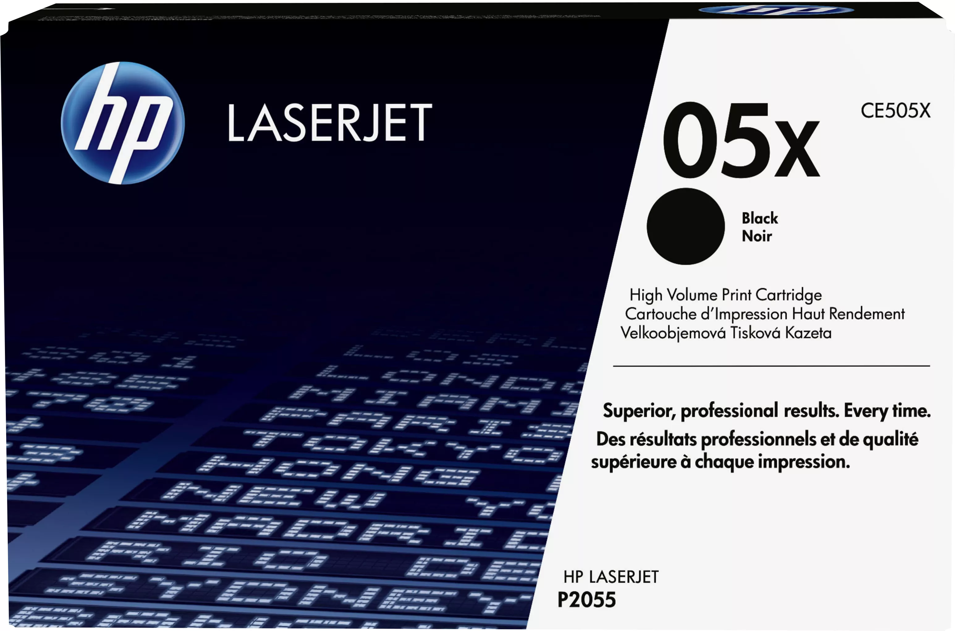 Achat HP 05X original LaserJet Toner cartridge CE505X black high au meilleur prix