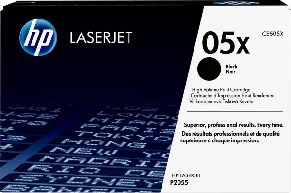 HP 05X toner LaserJet noir grande capacité authentique HP - visuel 1 - hello RSE - Conçues pour une fiabilité de pointe