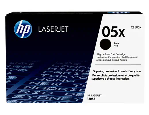 HP 05X toner LaserJet noir grande capacité authentique HP - visuel 1 - hello RSE - Conçues pour une fiabilité de pointe
