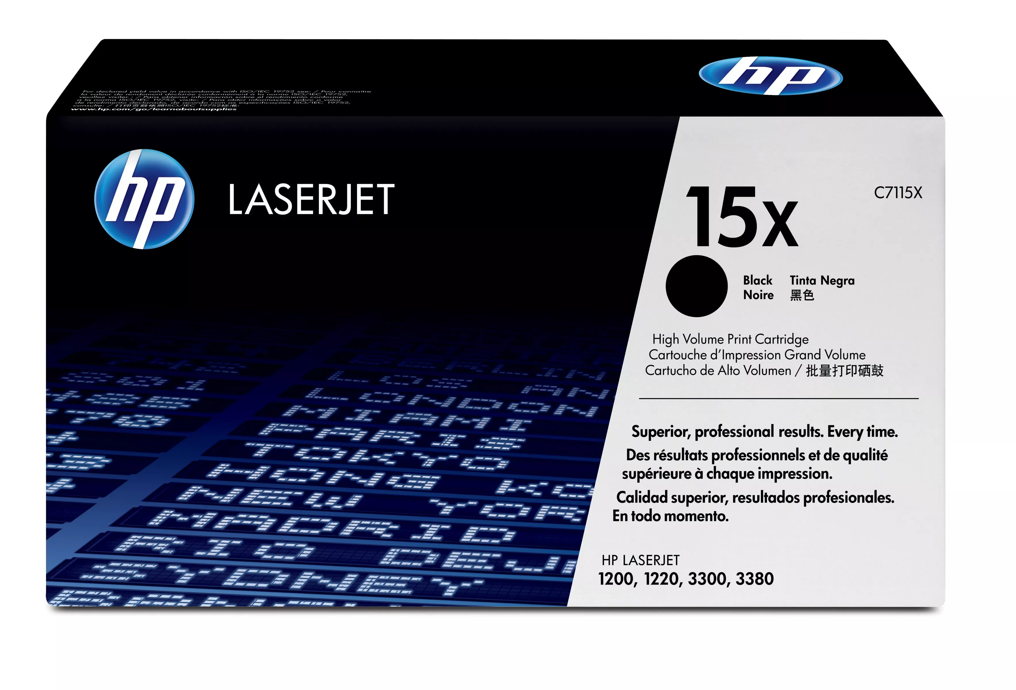 Achat HP 15X original LaserJet Toner cartridge C7115X black high au meilleur prix