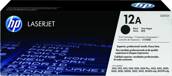 HP 12A toner LaserJet noir authentique - Toner - visuel 9