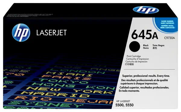 HP 645A toner LaserJet noir authentique - Toner - visuel 1