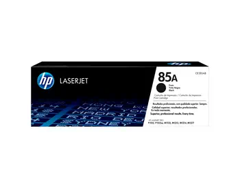 HP 85A toner LaserJet noir authentique comparaison