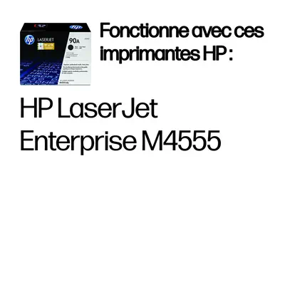 HP 90A toner LaserJet noir authentique - Toner - visuel 2
