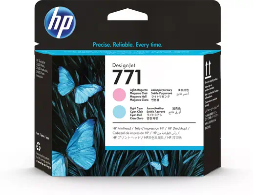 Achat HP 771 original printhead CE019A light magenta and light cyan au meilleur prix