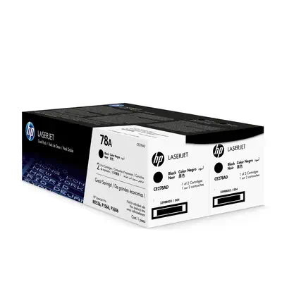 HP 78A pack de 2 toners LaserJet noir authentiques - Toner - visuel 6