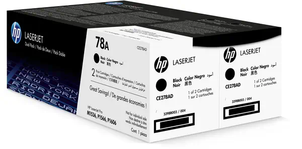 HP 78A pack de 2 toners LaserJet noir authentiques - Toner - visuel 4
