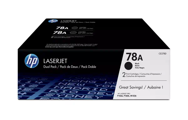 Revendeur officiel HP 78A original LaserJet Toner cartridge CE278AD black