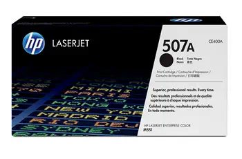 HP 507A toner LaserJet noir authentique comparaison